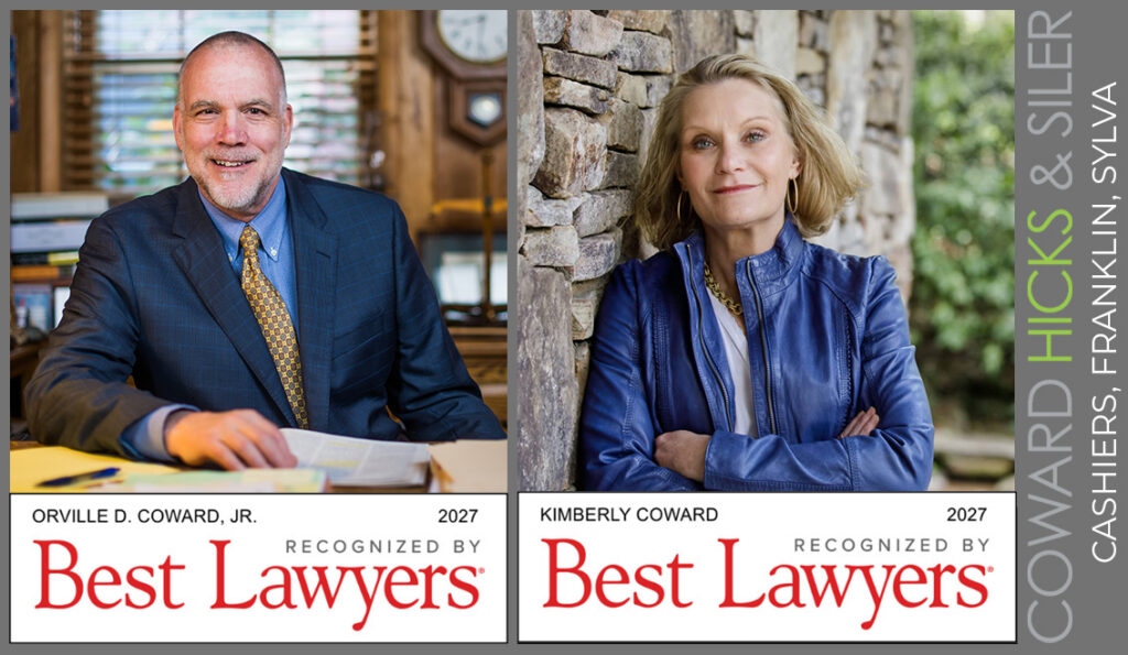 Kim Coward and Orville Coward selected to Best Lawyers in America 2027 | Coward Hicks & Siler